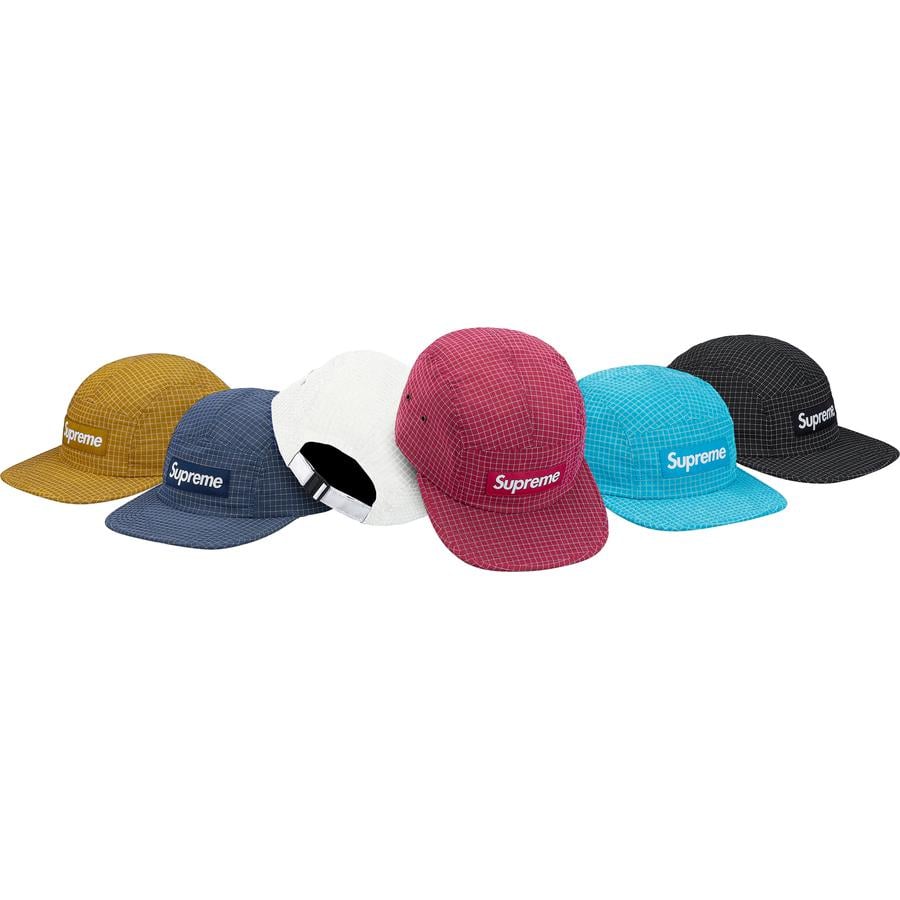 Supreme Reflective Ripstop Camp Cap released during fall winter 18 season