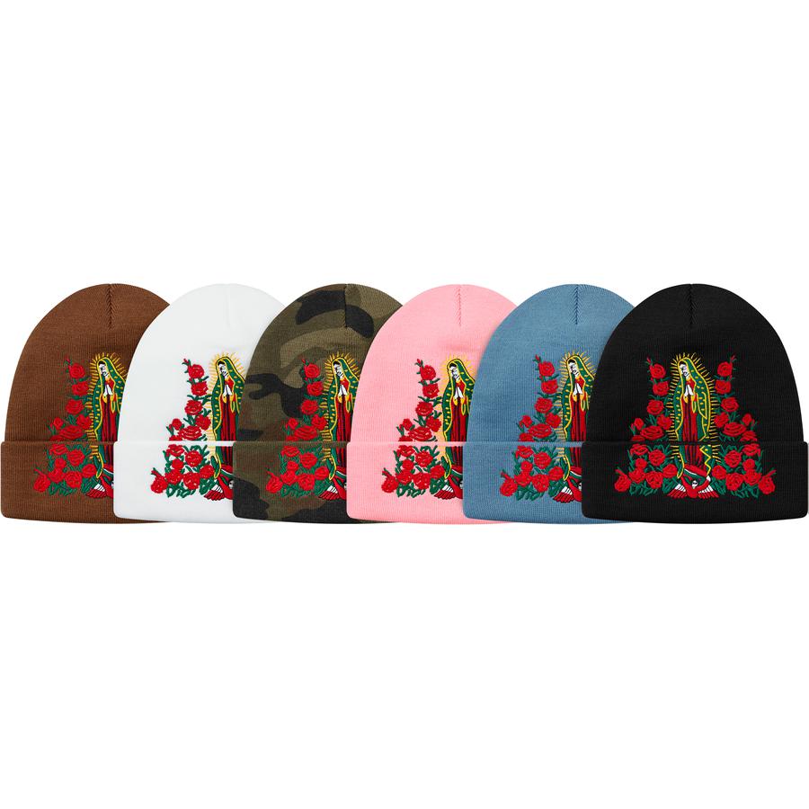 Supreme Guadalupe Beanie releasing on Week 1 for fall winter 2018