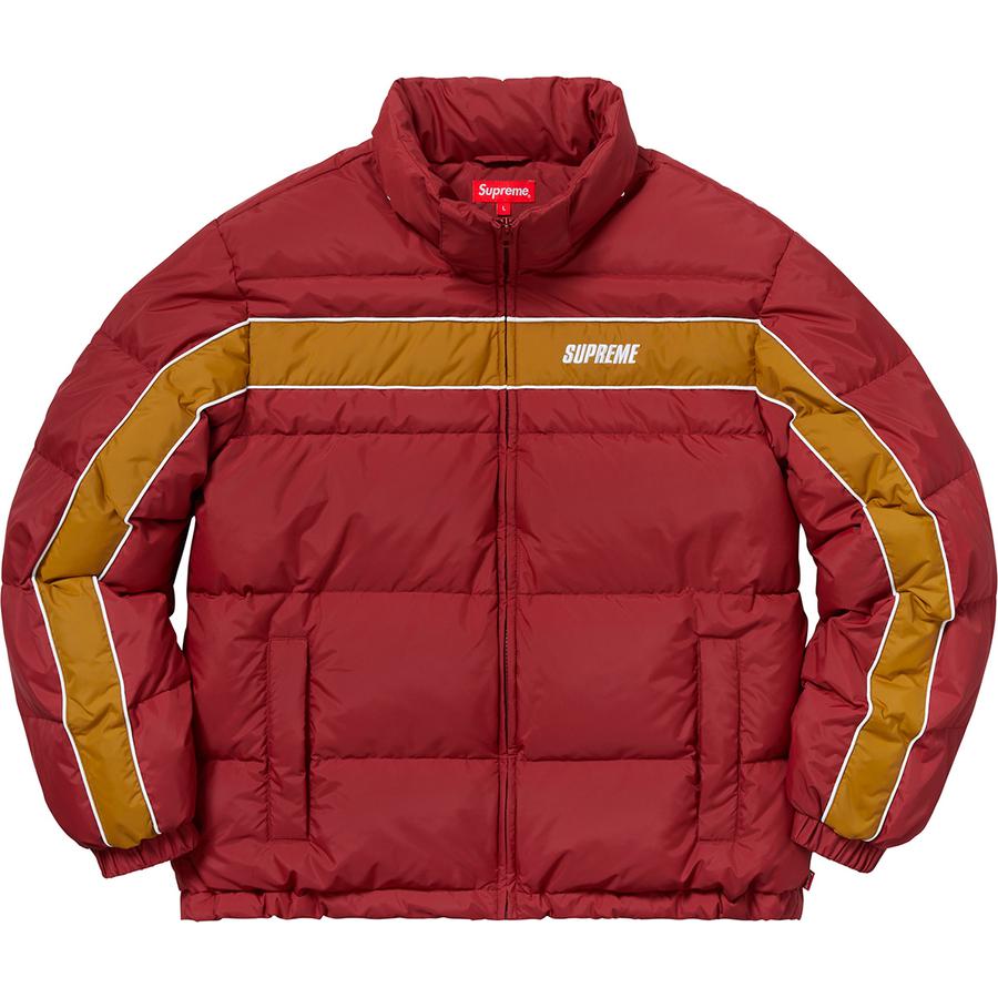 Details on Stripe Panel Down Jacket  from fall winter
                                                    2018 (Price is $258)