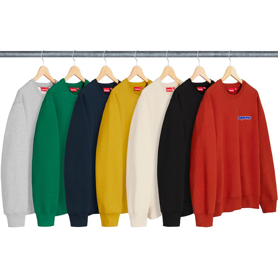 Supreme Connect Crewneck Sweatshirt releasing on Week 4 for fall winter 2018