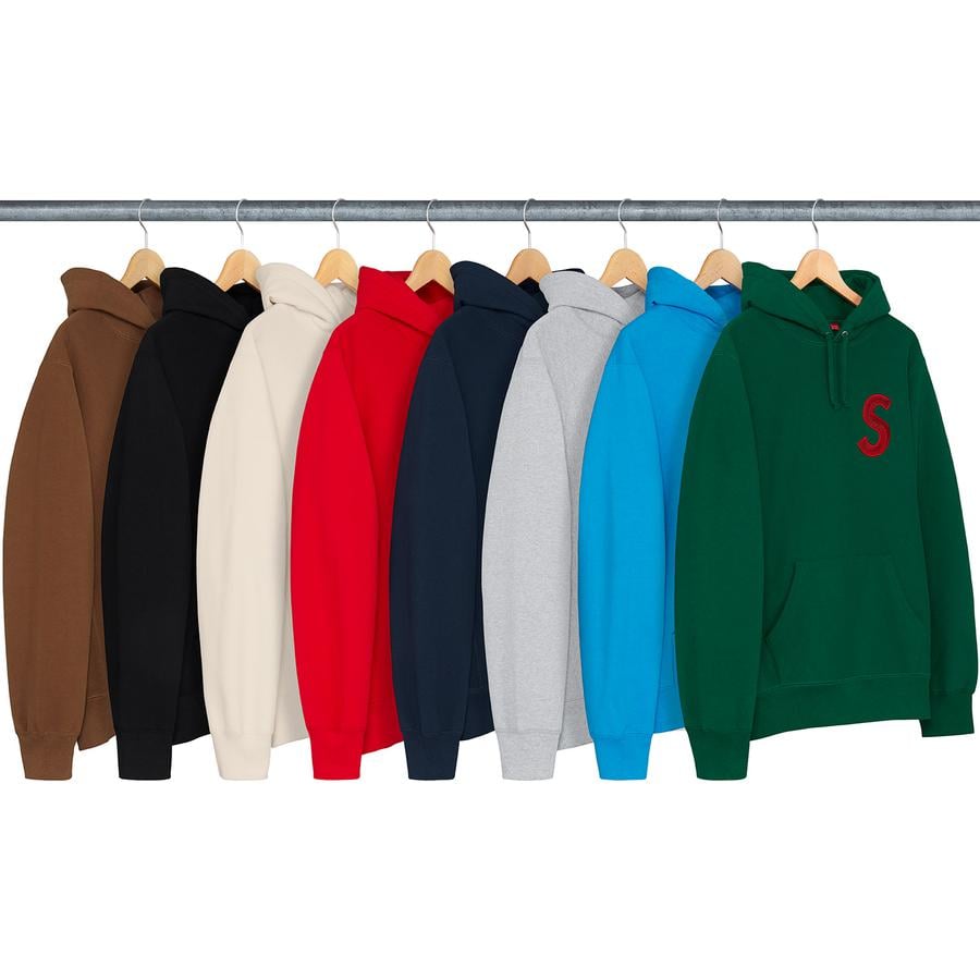 Details on S Logo Hooded Sweatshirt from fall winter
                                            2018 (Price is $168)