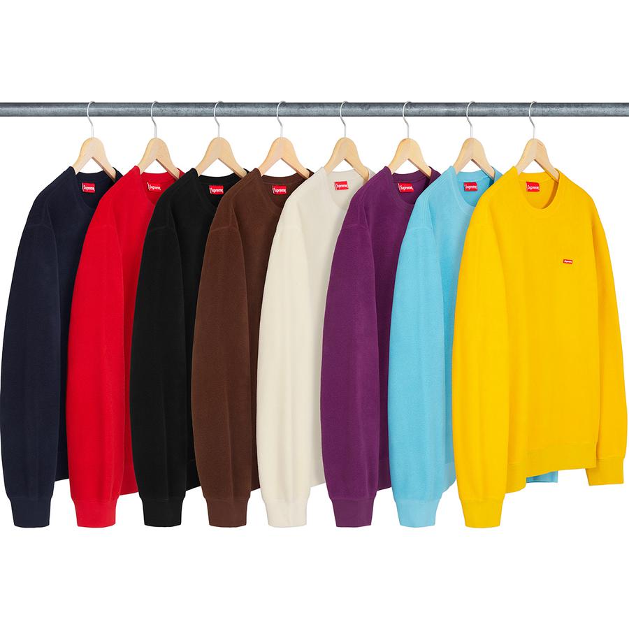 Details on Polartec Small Box Crewneck from fall winter
                                            2018 (Price is $138)