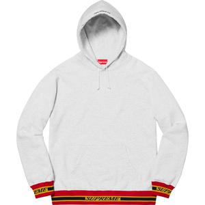 supreme ribbed hoodie