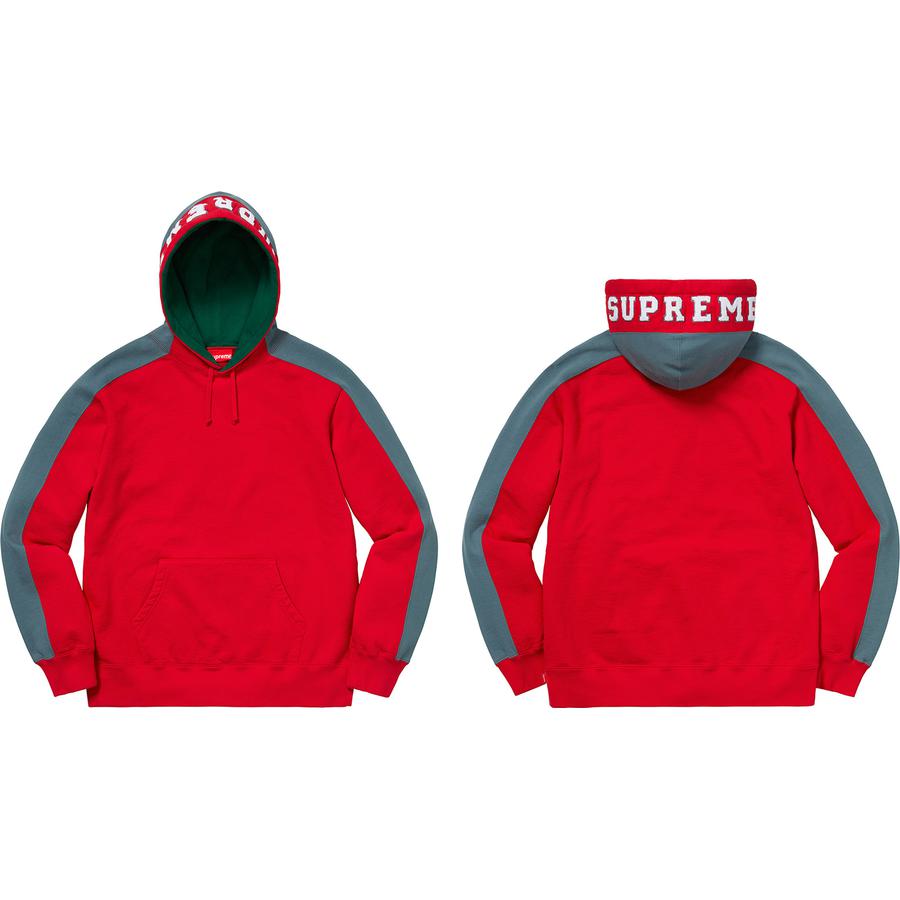 supreme paneled hooded sweatshirt 18fwトップス