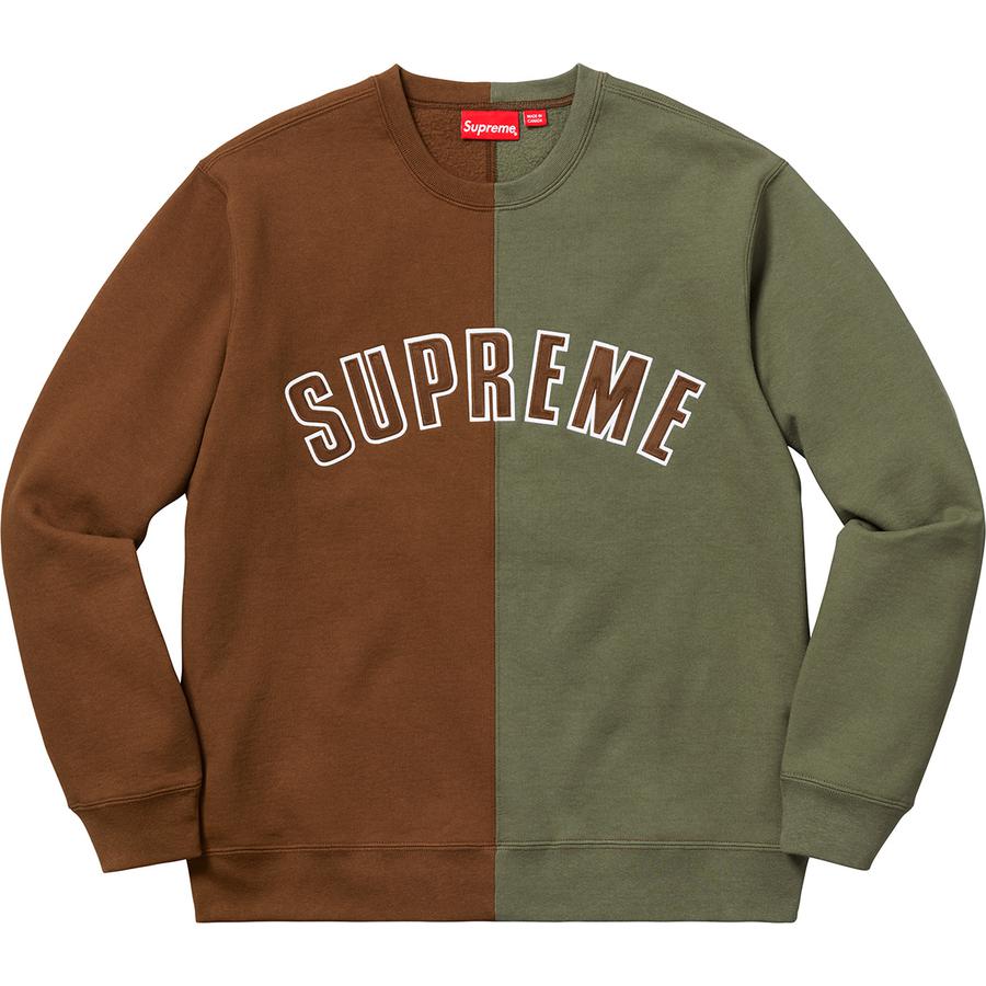 Supreme Split Crewneck Sweatshirt