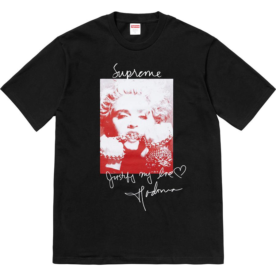 Details on Madonna Tee from fall winter
                                            2018 (Price is $48)