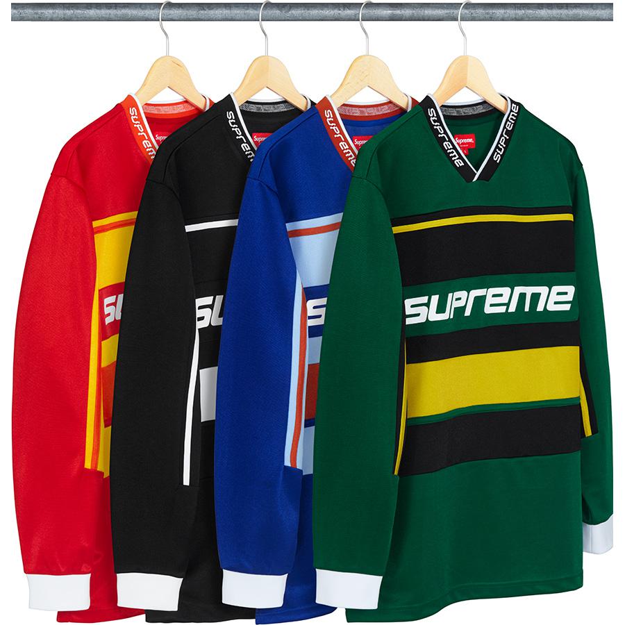Details on Warm Up Hockey Jersey from fall winter
                                            2018 (Price is $128)