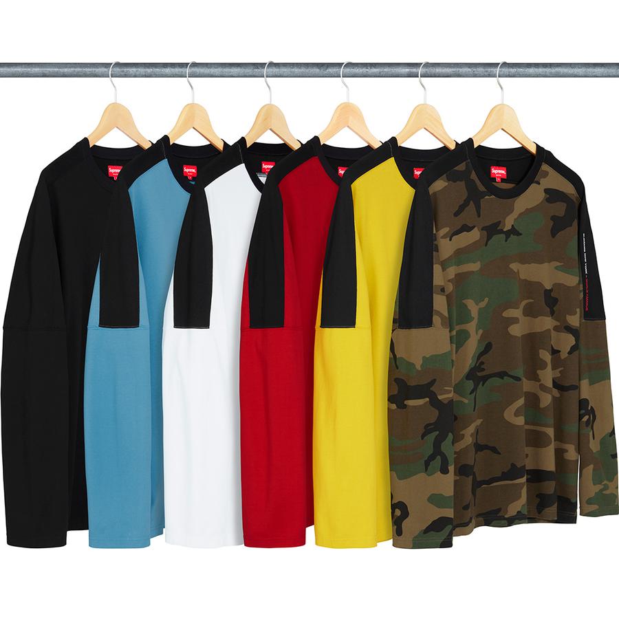 Supreme Paneled L S Top released during fall winter 18 season
