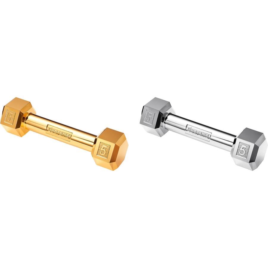 Supreme Plated Dumbbell Gold Plated - FW19 - US