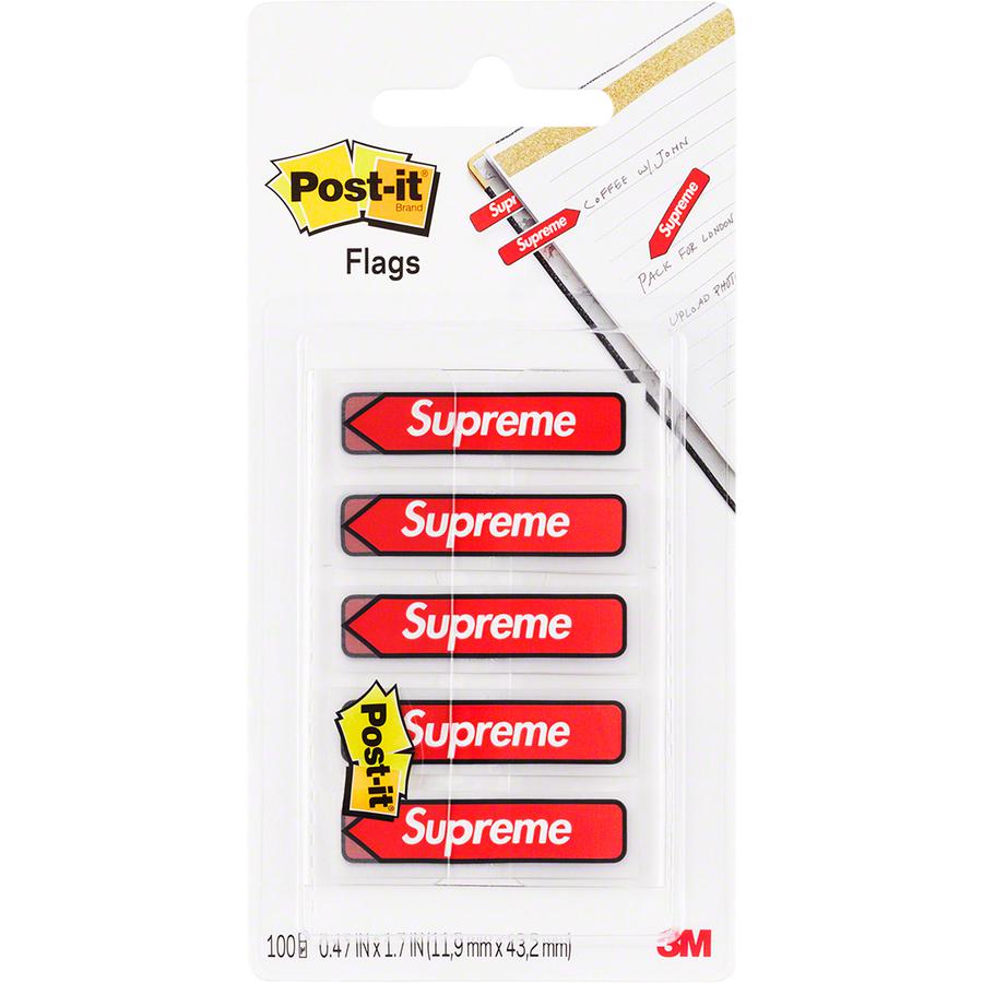 Details on Supreme Post-it Flags from fall winter
                                            2019 (Price is $8)