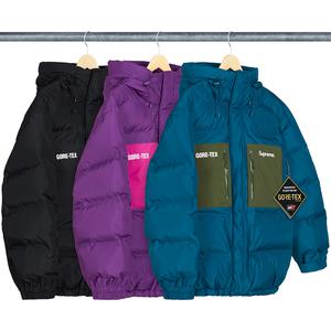 supreme gore tex jacket purple