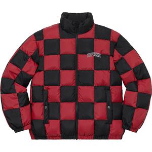 Checkerboard Puffy Jacket - fall winter 2019 - Supreme