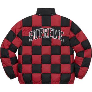 Checkerboard Puffy Jacket - fall winter 2019 - Supreme