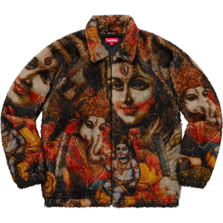 Supreme Ganesh Faux Fur Jacket for fall winter 19 season