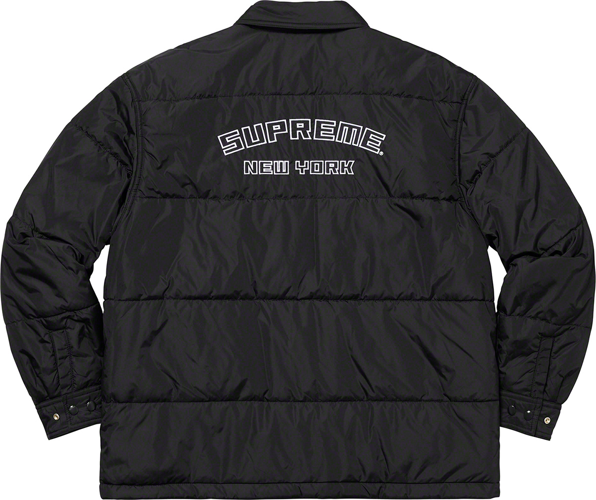 reversible puffy work jacket supreme