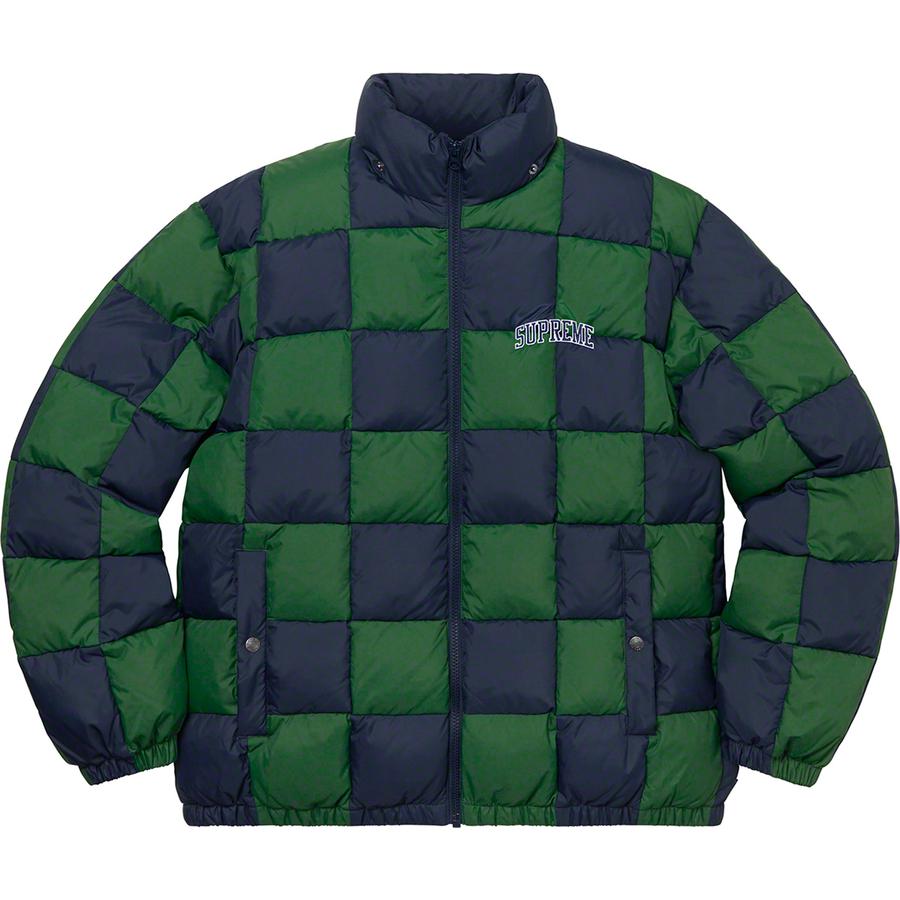 Details on Checkerboard Puffy Jacket  from fall winter
                                                    2019 (Price is $338)