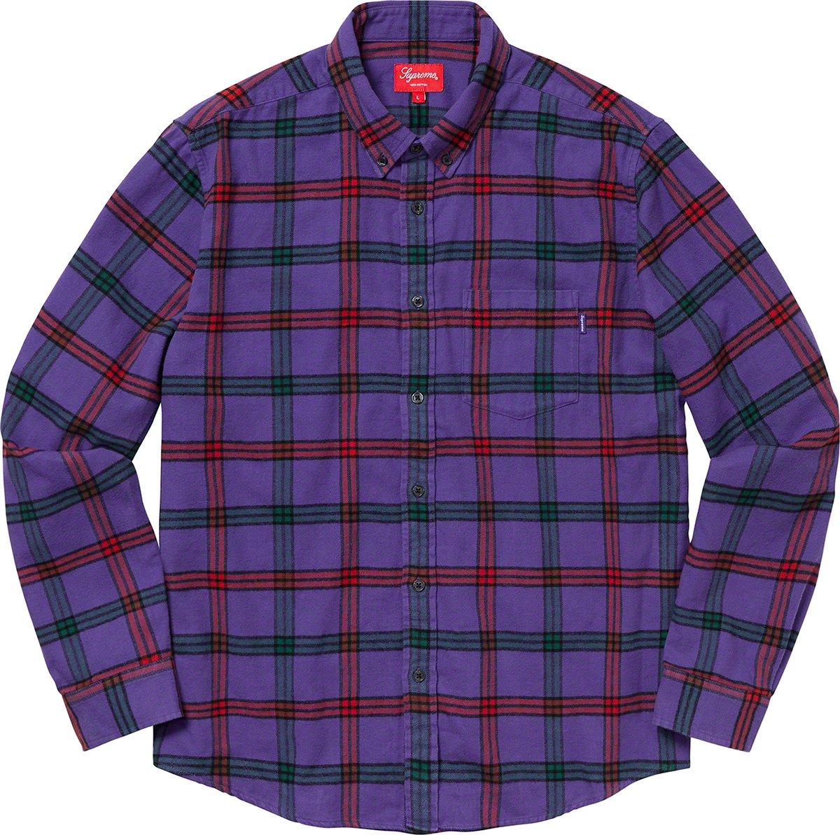 Tartan Flannel Shirt - fall winter 2019 - Supreme