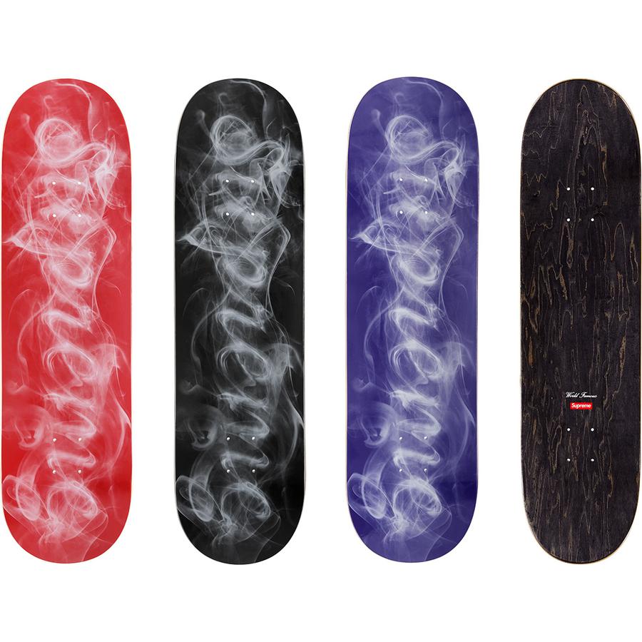 Supreme Smoke Skateboard releasing on Week 1 for fall winter 2019