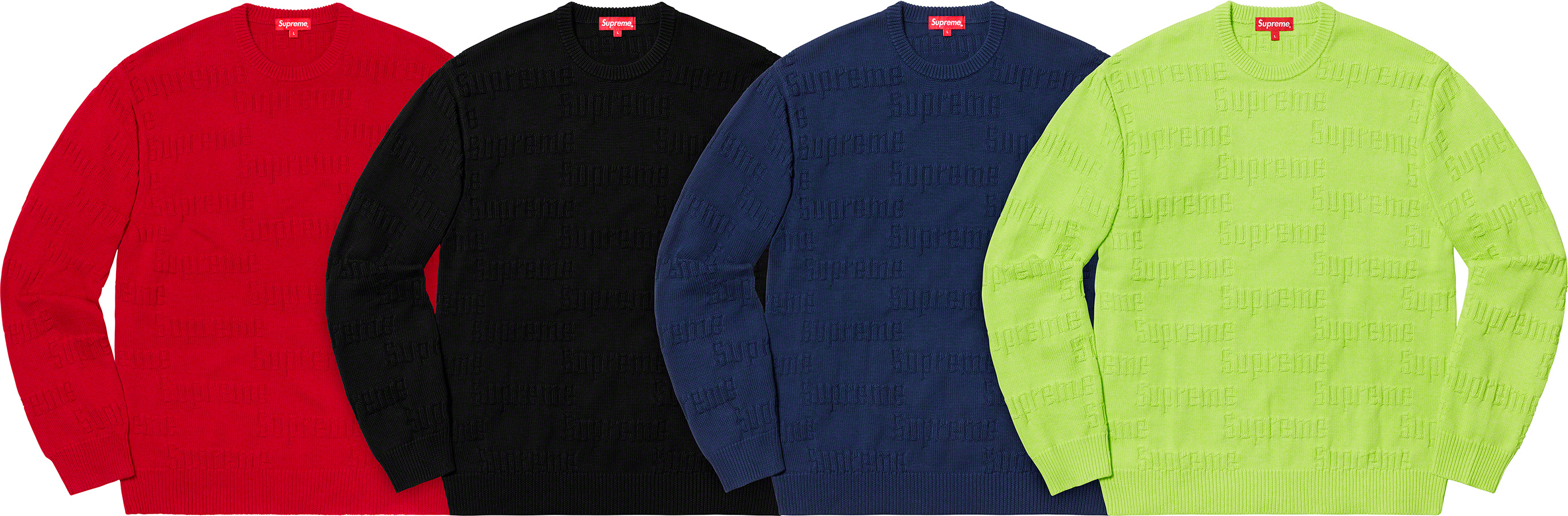 出産祝い Supreme / Back logo sweater ニット/セーター