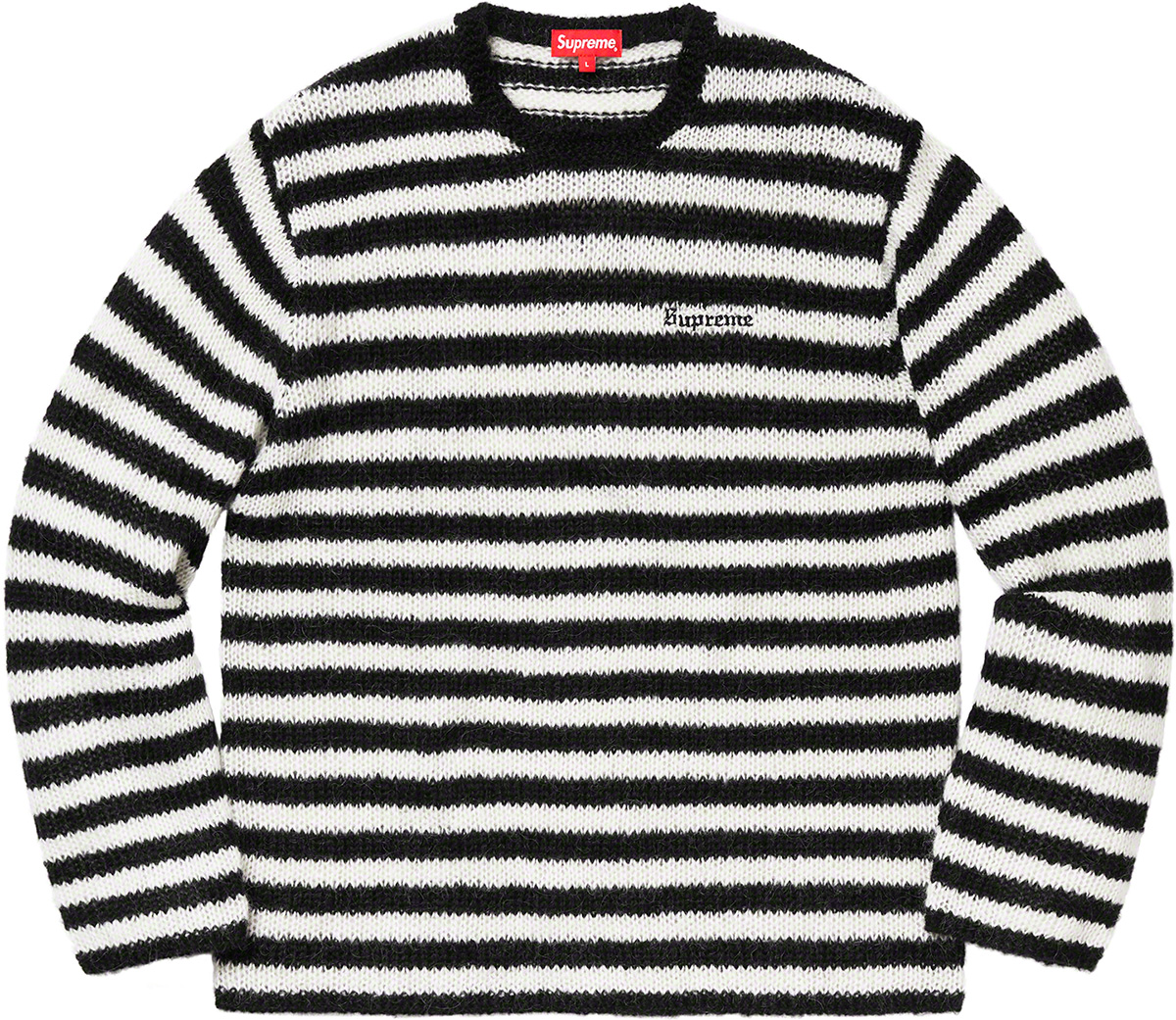 Stripe Mohair Sweater - fall winter 2019 - Supreme