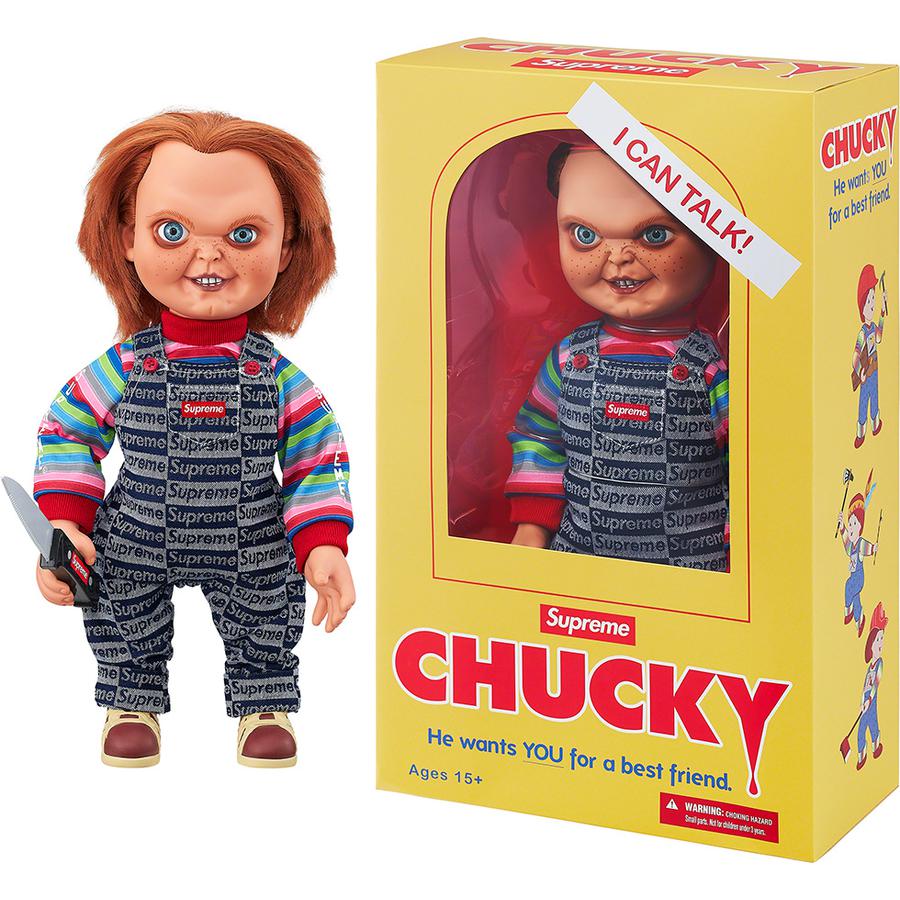 Details on Supreme Chucky Doll from fall winter
                                            2020 (Price is $128)