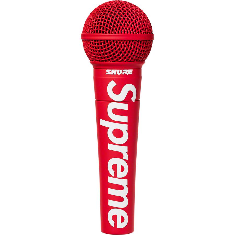 Details on Supreme Shure SM58 Vocal Microphone from fall winter
                                            2020 (Price is $258)