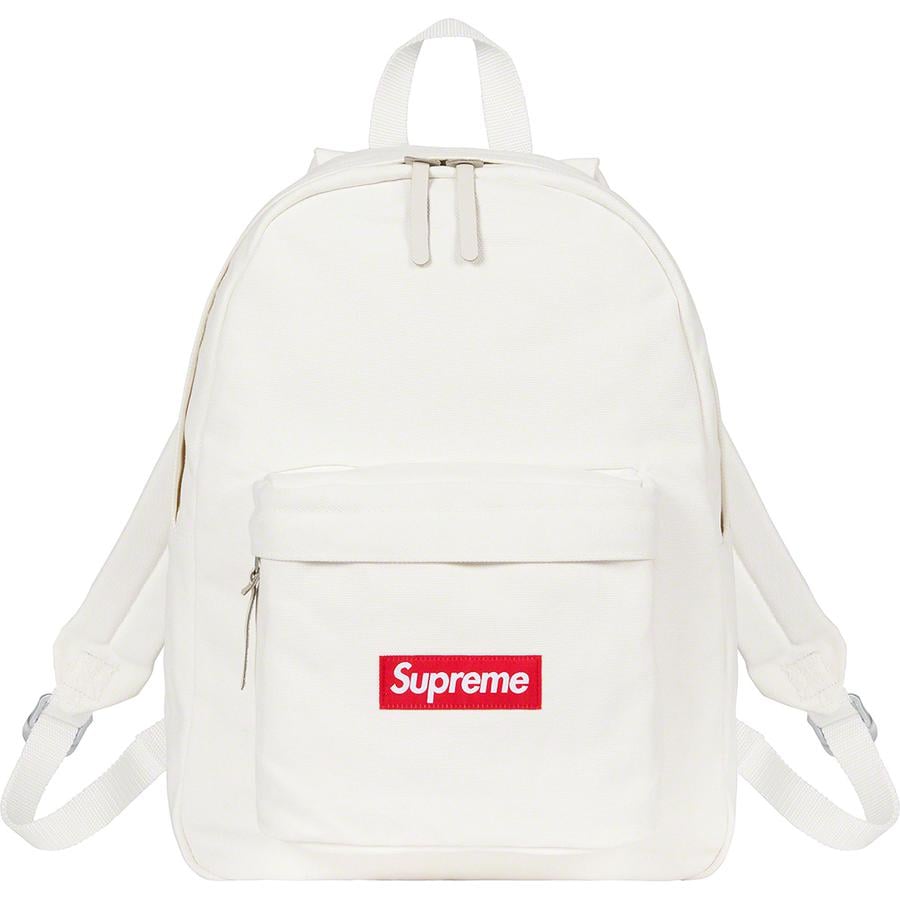 Details on Canvas Backpack  from fall winter
                                                    2020 (Price is $110)