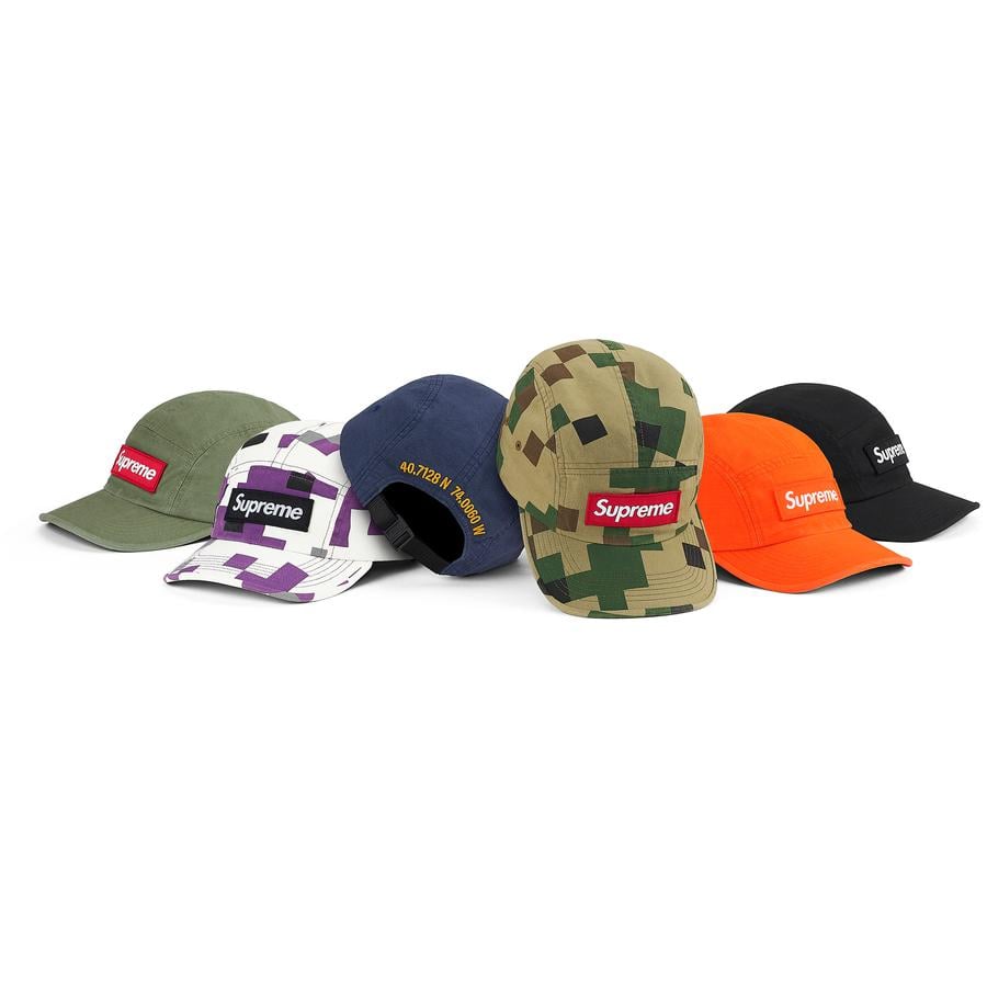 Supreme Military Camp Cap released during fall winter 20 season