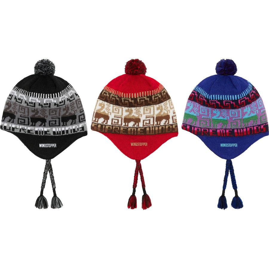 Supreme Chullo WINDSTOPPER Earflap Beanie released during fall winter 20 season