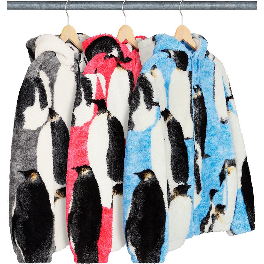 Penguins Hooded Fleece Jacket - fall winter 2020 - Supreme