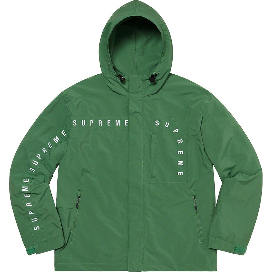 Details on Curve Logos Ripstop Jacket  from fall winter
                                                    2020 (Price is $168)