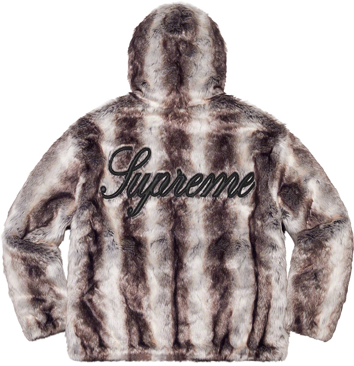 在庫あ安い Supreme - Faux Fur Reversible Hooded Jacketの通販 by ...