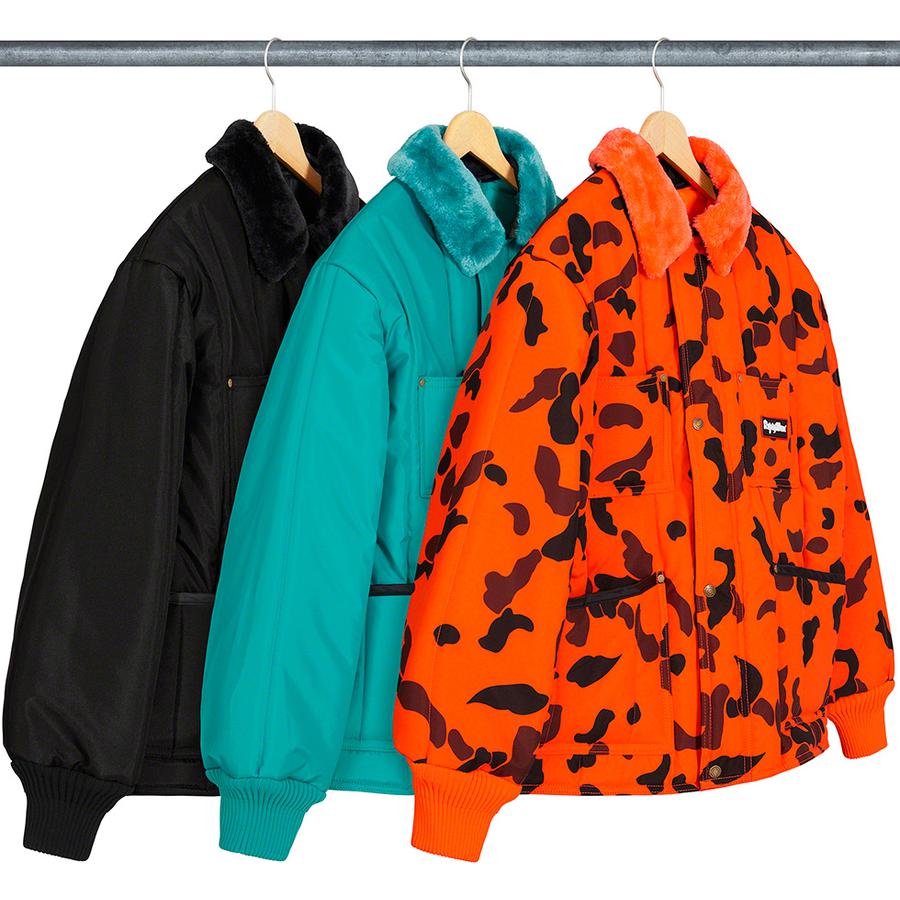 Details on Supreme RefrigiWear Insulated Iron-Tuff Jacket from fall winter
                                            2020 (Price is $188)