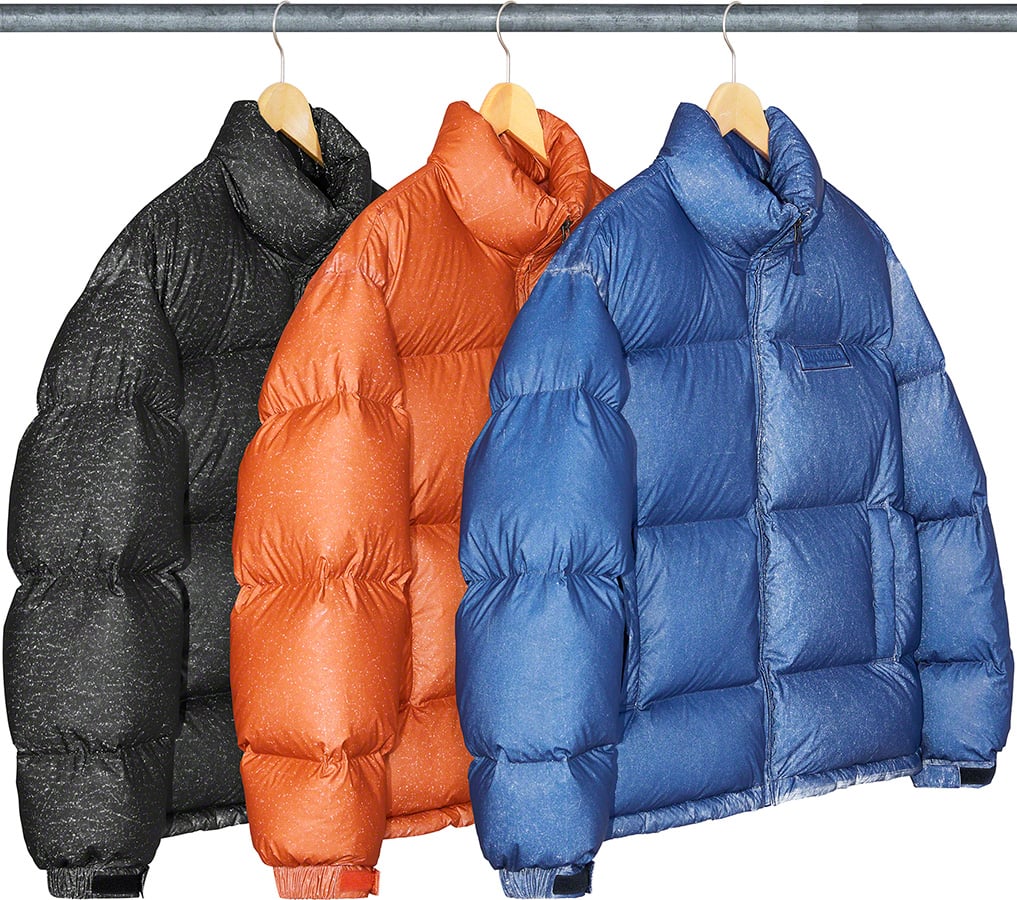 Reflective Speckled Down Jacket - fall winter 2020 - Supreme