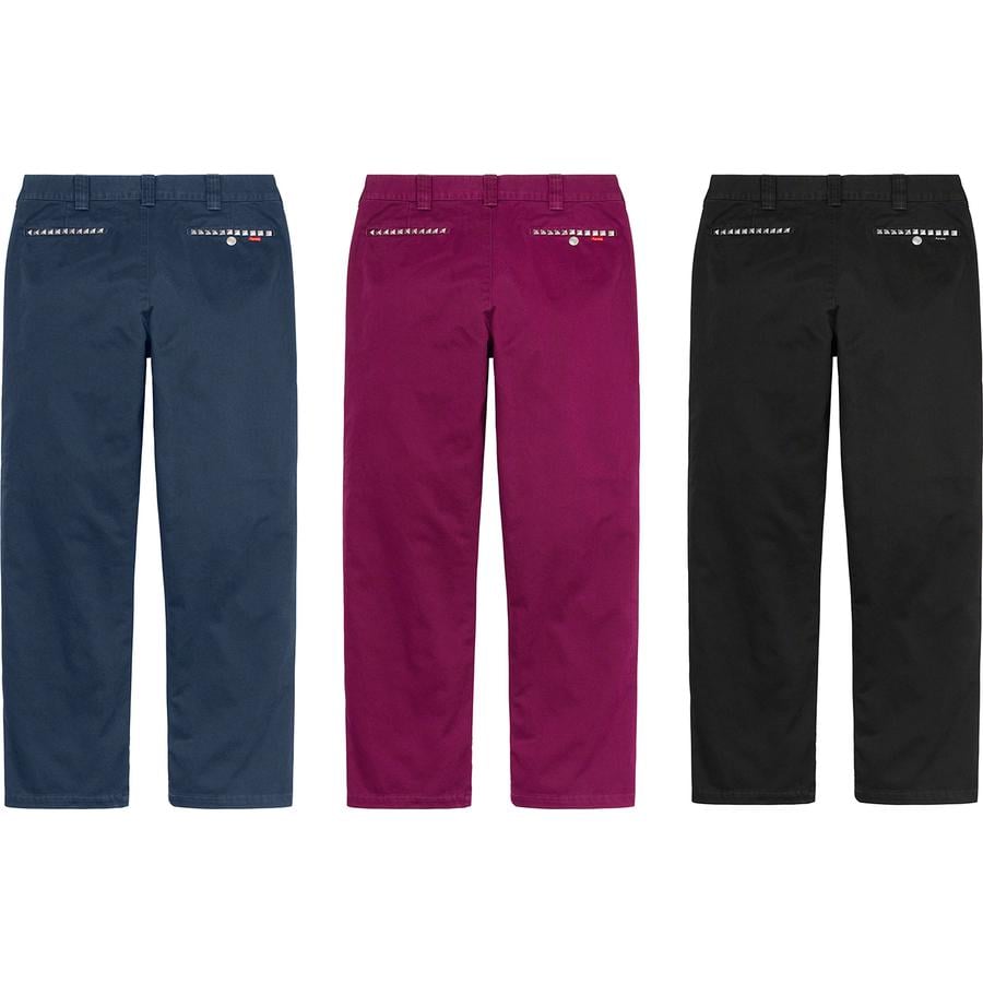 Supreme Studded Work Pant released during fall winter 20 season
