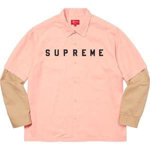 supreme two tone work shirt