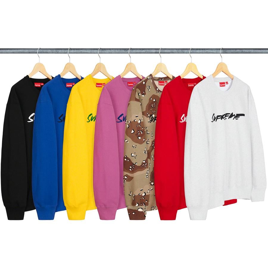 Details on Futura Logo Crewneck from fall winter
                                            2020 (Price is $148)
