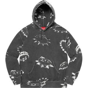 studded supreme hoodie