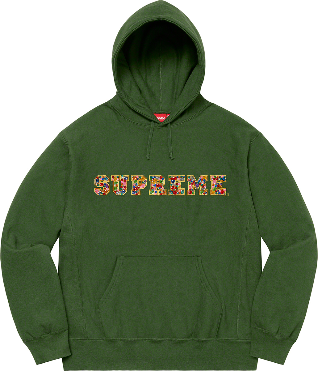 supreme 2020aw Jewels Hooded Sweatshirt