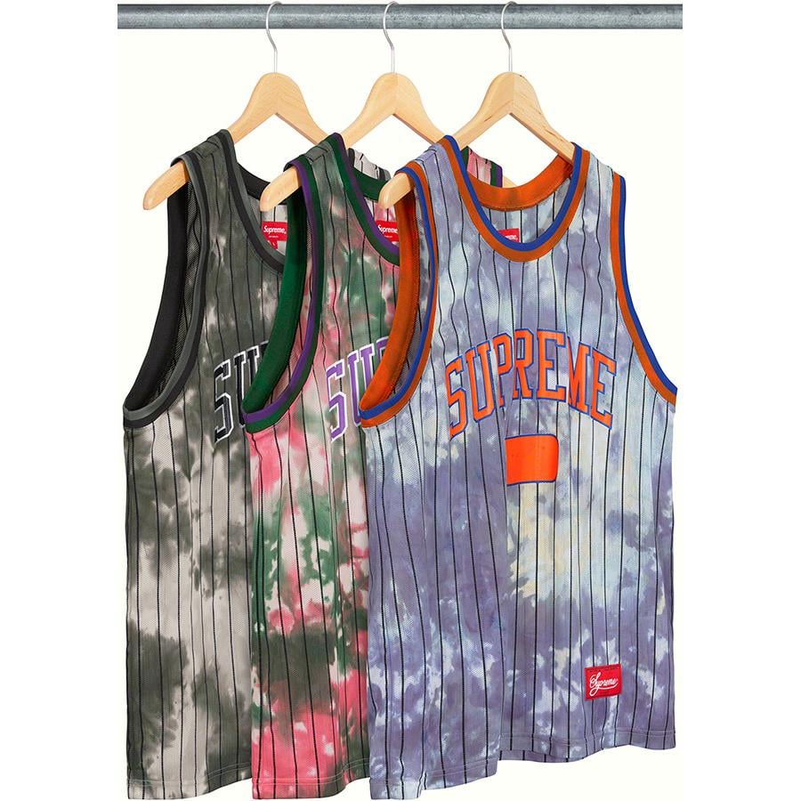 Supreme Dyed Basketball Jersey released during fall winter 20 season