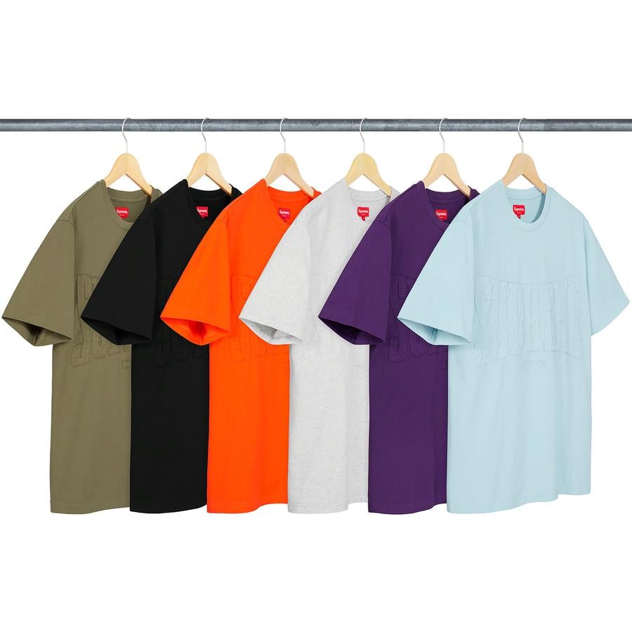 Supreme Cutout Logo S S Top releasing on Week 10 for fall winter 2020