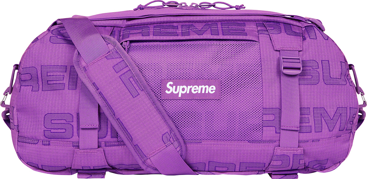 Supreme, Bags, Supreme Fw8 Duffle Bag Purple
