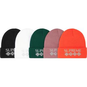 supreme glitter beanie