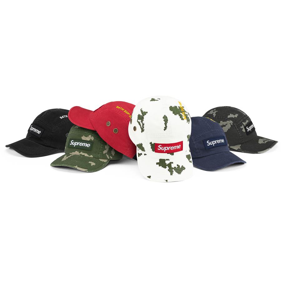 Supreme Military Camp Cap released during fall winter 21 season