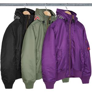 Hooded MA-1 - fall winter 2021 - Supreme