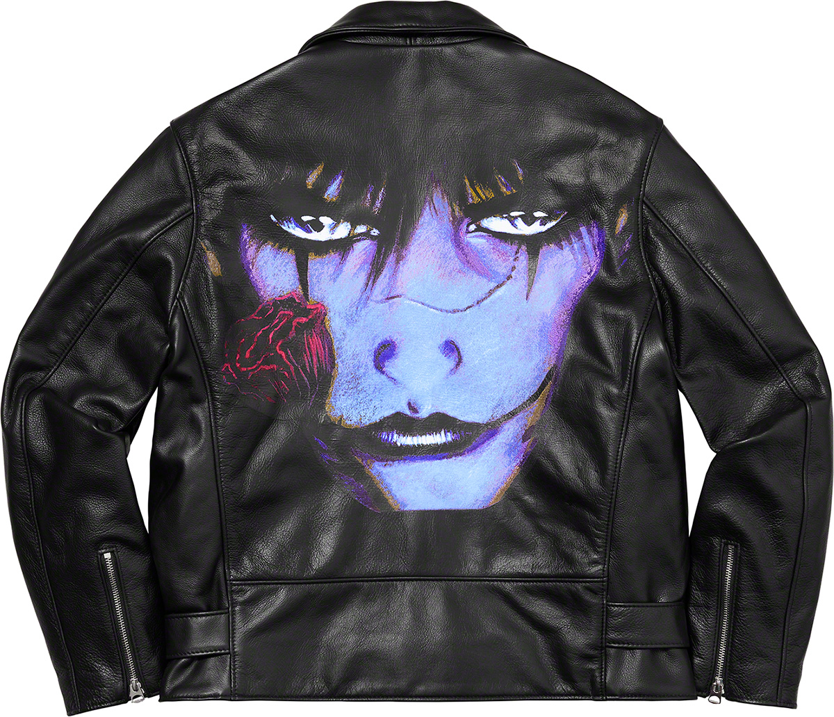 supreme leather jacket