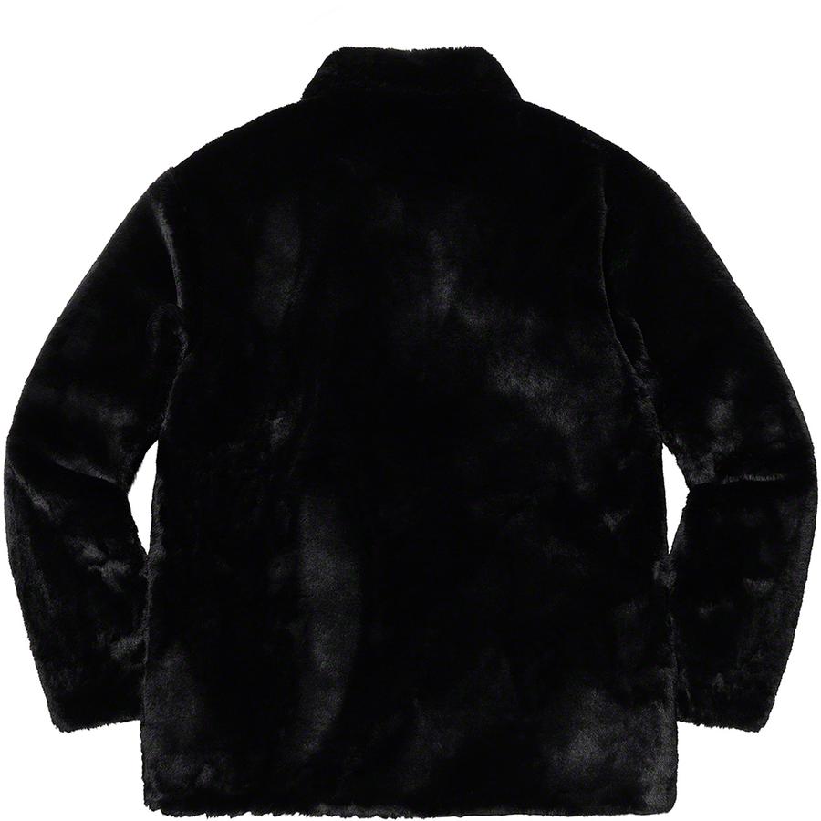 Details on 2-Tone Faux Fur Shop Coat  from fall winter
                                                    2021 (Price is $388)