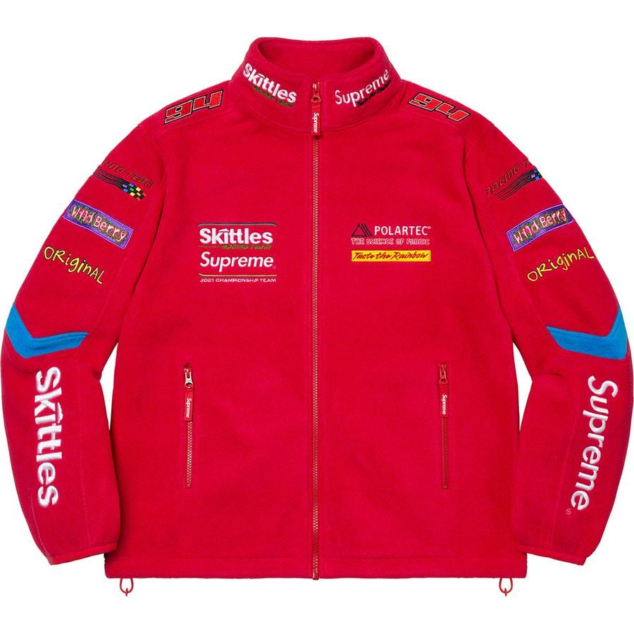 Details on Supreme Skittles <wbr>Polartec Jacket  from fall winter
                                                    2021 (Price is $228)