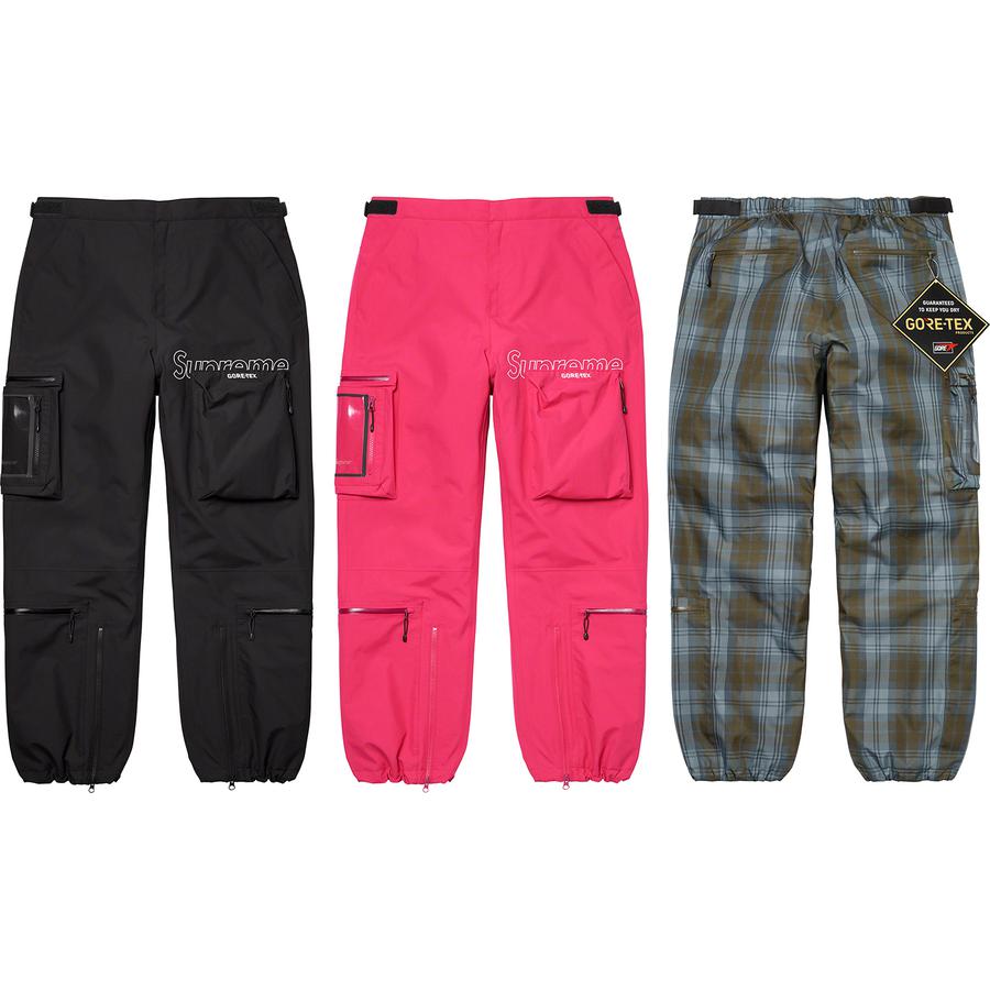 Supreme GORE-TEX Tech Pant released during fall winter 21 season
