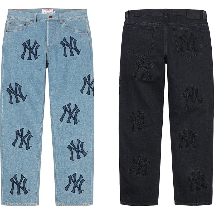 Details on Supreme New York Yankees™Regular Jean from fall winter
                                            2021 (Price is $198)